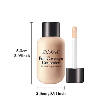 Waterproof Liquid Concealer Foundation Cream Lasting Full Coverage Acne Spot Dark Circles Concealer Cream Face Makeup Cosmetic