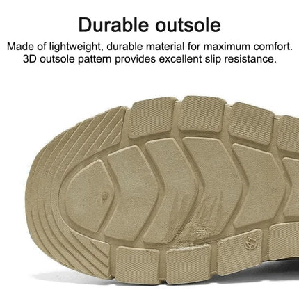 Men's Waterproof Casual Sneakers, Thick-Sole Wear-Resistant Sports Shoes, Non-Slip Comfortable Breathable, Fashionable Practical