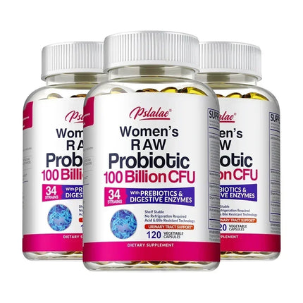Raw Probiotics for Women - For Gut Health, Bloating Relief, Probiotics Nourish Digestion, Digestive Health