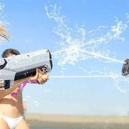 Electric Water Guns For Adults Powerful Squirt Automatic Water Suction Water Blasters Summer Outdoor Beach Toy For boys Kid Gift