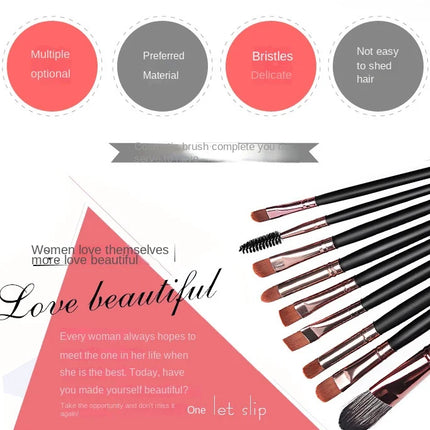 20pcs Eye brush Complete eyeshadow Brush Beauty Tool Explosive neutral logo Free Eyeliner brush