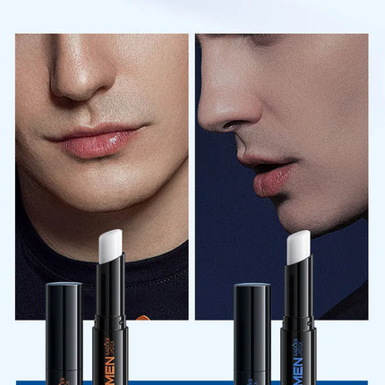 SADOER Men's Lip Balm Moisturizing Anti Cracking Repair Nourishing Hydrating Lipstick Men Lips Skin Care Products