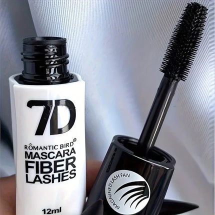5PCS 7D Fiber Mascara Set Waterproof Durable Curling Sweatproof Anti-smudge Slimming Base for All Skin Types