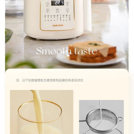 Oaks wall breaker new multi-functional silent automatic soy milk cooking machine complementary food filter-free juicer