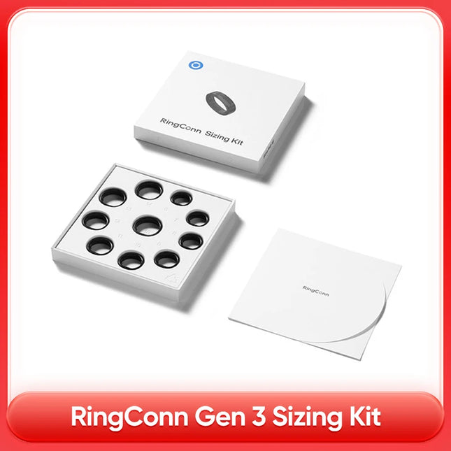 RingConn Gen 3 Smart Ring Sizing Kit Measure Finger Size 6-15 10 Available Sizes Size Check Before Purchase Accessory