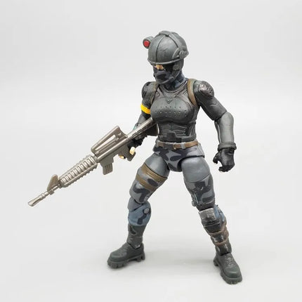 3.75 Inch Action Figures Set - Werewolf Ninja & Special Forces Crossover Poseable Troops Model Collection For Toys & Hobbies