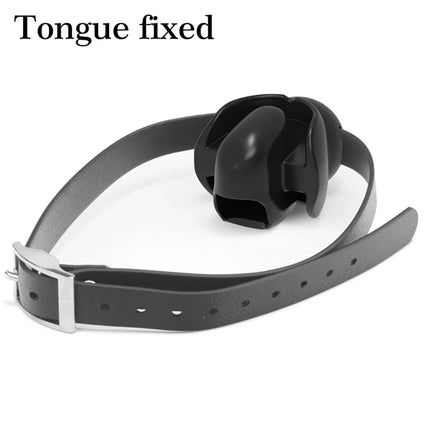 Tongue Fixed Bondage Open Mouth Silicone Ball Gag Restraints Bdsm Sex Toys For Adults Women Men Erotic Games SM Sexy Accessories