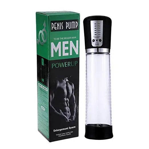 Electric Penis Enlarge Vacuum Pump With 4 Suction Intensities Penis Enlargement Extend Pump Air Pressure Device Sex Toys For Men
