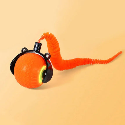 Automatic Rotating Smart LED Interactive Cat Teasing Ball Obstacle Avoidance Playful Pets Toy
