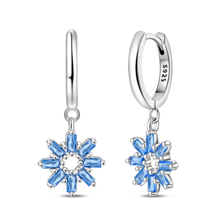 Original Earrings 925 Silver Fruit Series Cherry Strawberry Hoop Earrings Ear Studs Zircon Making Jewelry for Women Girl Party