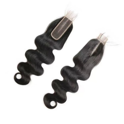 Straight 2×6 Lace Closure Brazilian Virgin Human Hair Body Wave 2x6 Transparent Lace Closure Natural Pre Plucked for Black Women