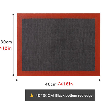 Silicone Macaron Baking Mat for Bake Pans Macaroon Pastry Cookie Making Professional Grade Nonstick
