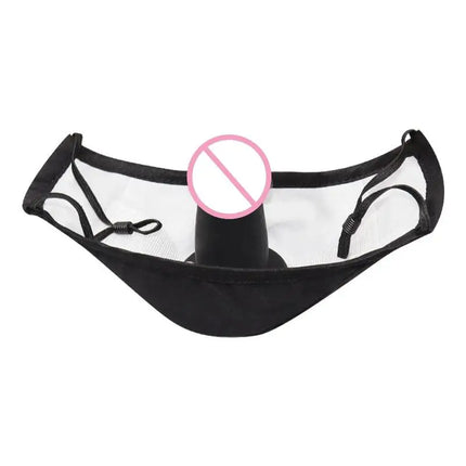 Outdoor Wearing Mouth Ball Gag Mask Silicone Dildo Gag In Mouth Removable Gag Face Mask Slave Training Sex Toys Tool