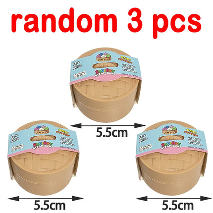 Blind box Colorful Simulated Dumpling Squishy Relaxing Relieve Anxiety Antistress Enhance Happiness Rebound Squeeze Reliever Toy