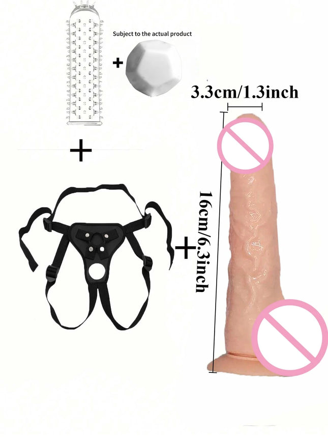Men's Strap-on Realistic Penis Dildo Pants Anal Sex Toys for Women Men Women Gay Dildos Strapon Harness Belt Adult Games Lesbian