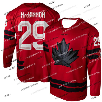 Canada McDavid Hockey Jersey - Long Sleeve Athletic T-Shirt / McDavid Canada Hockey Jersey - Athletic T-Shirt