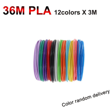 PLA Filament for 3D Pen Printing 10/20/30 Colors Diameter 1.75mm 200M Odorless Safe Plastic Refill for 3D children Printing Pen
