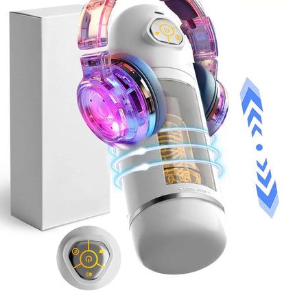 Automatic Male Masturbator Cup Telescopic Thrusting Rotating Sucking Vibrator Pocket Pussy Adult Sex Toy for Men Penis Supplies