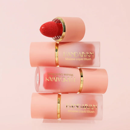 6 Colors Liquid Blush Waterproof Multi-purpose Facial Nourishing Blush Stick Cheek Natural Blusher Cute Korean Makeup for Women