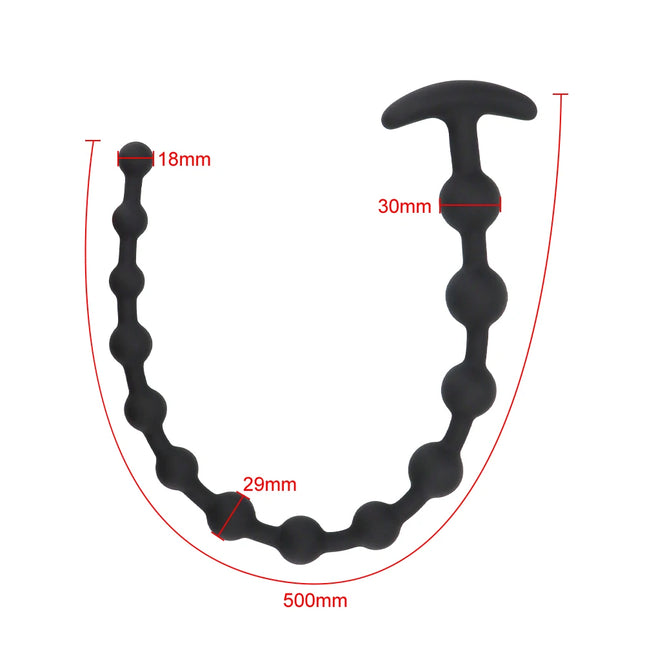 Soft Silicone Anal Plug Dildo Prostate Massage Long Butt Plug Vaginal Expansion Anus Dilator Masturbator Sex Toys For Women Men