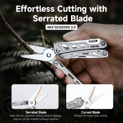 NexTool Mini Flagship F12 Multi Functional Tool 13 In 1 Folding EDC Multitool Screwdriver Pliers File Ruler Outdoor Hand Tools