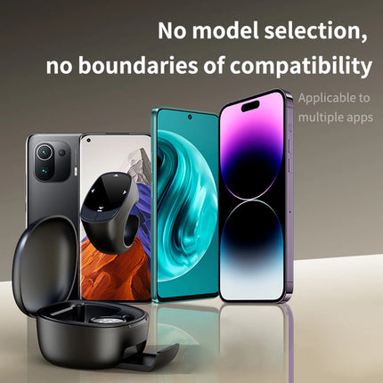 Page Turner Clicker BT Camera Video Recording Remote Remote Scrolling Ring for iPhone Android Tablet Touch Screen Page Turner