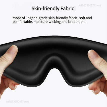 Dreamlight 3/4S Eye Mask Sleep 3D Stereoscopic Sleep Aid for Men Women Adult for Sleeping Block Out Light Travel Eye Mask
