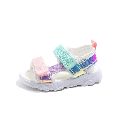 Children's Sandals 2025 New Summer Fashion Soft Bottom Princess Versatile Children's Shoes Little Girls Beach Shoes Girls' Shoes