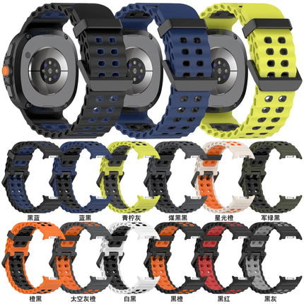 Ocean Silicone Strap for Samsung Galaxy Watch 8 44mm 40mm/8 Classic 46mm Sports Wristband for Galaxy Watch 8 Breathable Bracelet