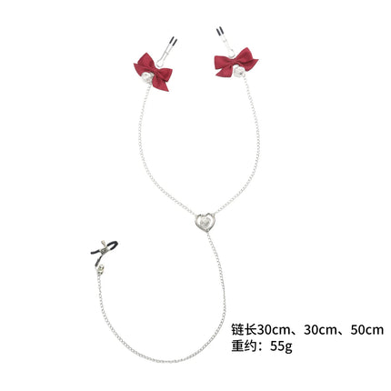 Nipple Clamps for Adult Use Breast Clamps for Chest  Enticing Nipple Stimulation Adjustable Bell Nipple Clamps Female Sex Toys