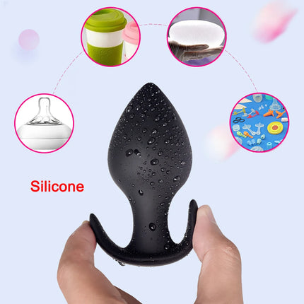 35-80mm Huge Anal Plug Anchor Base Silicone Anal Dilation Training Fisting Big ButtPlug for Man Prostate Massage Anal Sex Toy