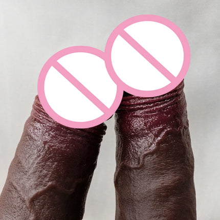 Overlength Double Dildos for Women Realistic Soft Penis Masturbator Anus Vagina Stimulate Long Dick Sex Toy for Lesbian