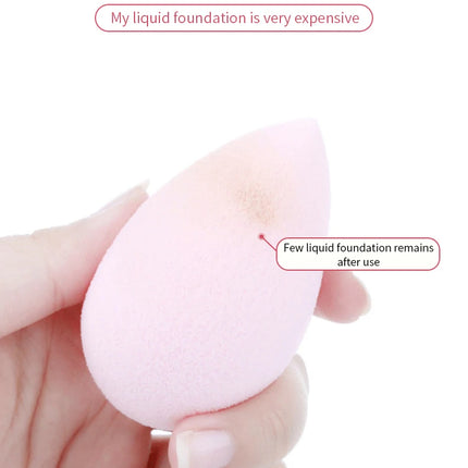 6pcs Mini Makeup Sponge Powder Puff Beauty Sponge for Makeup Concealer Liquid Foundation Face Cosmetic Puff Make Up Sponge