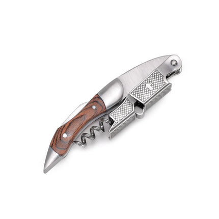 Wine Opener, Professional Waiters Corkscrew, PU Bag, Bottle Opener and Foil Cutter Gift for Wine Lovers