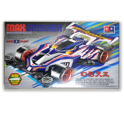 Spider king mini four-wheel drive car, 1/32 scale super assembly model car, classic spider racing toy collection & gift.