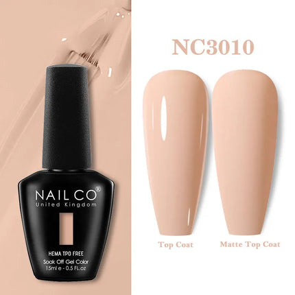 NAILCO 15ml Red Color Series Gel Varnish Coffee Gel Nail Polish Maximalism Reddish Gellak Design Brown Lacquer Nail Art Manicure