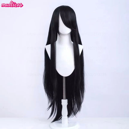 High Quality Anime 100Cm Long Staight Cosplay Wig Black White Red Pink Brown Gold Blue Blonde Purple Heat Resistant Hair Wigs