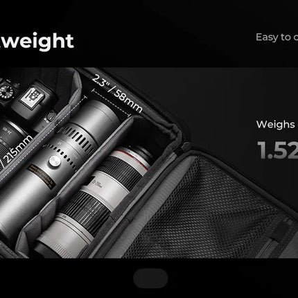 K&F CONCEPT SP25C 25W RGB Photography Flashlight with Mount Stand 20 Gobo 9000mAh Zoomable Video Spotlight 4000 Lux Studio Light