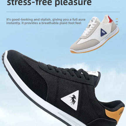 Men's Breathable Mesh Sports Shoes Lightweight Comfortable Soft Bottom Casual Shoes Versatile Footwear for All Seasons