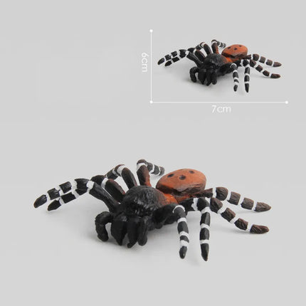 Simulation Animal Model 10cm Large Fake Spider Tarantula Black Spider Fun Halloween Prank Horror Props Children Novelty Toy