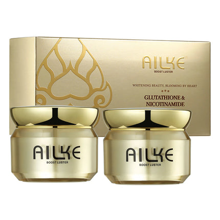AILKE Whitening Face Care Set For All Skin Types, With Glutathione, Nicotinamide, Reduce Dark Spots, Freckles, Even Skin Tone