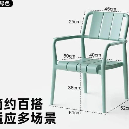 Nordic Patio Bistro Set Foldable Plastic Chair Table Balcony TikTok Viral Outdoor Furniture for Balcony Patio Furniture Set