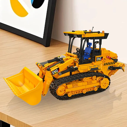 Mould King 17098 Technical Car Toys The RC Crawler Loader Building Block Assembly Enginerring Truck Brick Set Kid Christmas Gift