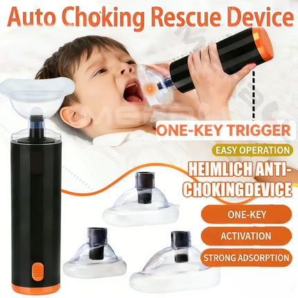 Anti Choking Device Automatic First Aid Kits Choking Rescue Device Emergency Suction Asphyxia Anti Asfixia CPR Rescue Device