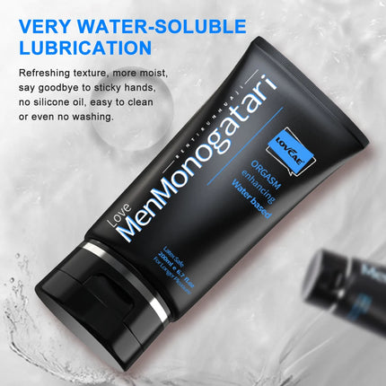 Sex Lubricant Anal Lubrication Easy to Clean Love Gel Lube Vaginal Anal Water Based Lubricant Oral Men Masturbation Orgasm Gel