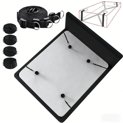 Couple Bed Sex Games Strap System BDSM Bed Restraint Sex Machine Female Handcuff Ankle Cuffs Open Leg Straps Eyeblinder Sex Toy