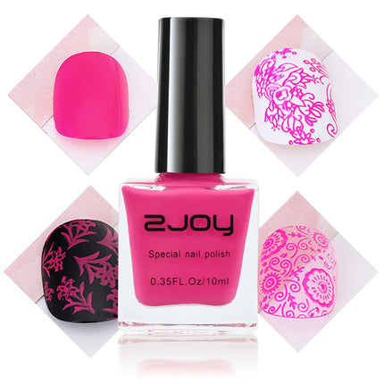 10ml 30 Colors Nail Art Stamping Polish Semi-permanent Varnish Printing Stamp for Nails Polishes Lacquer Top Coat Gel Polish