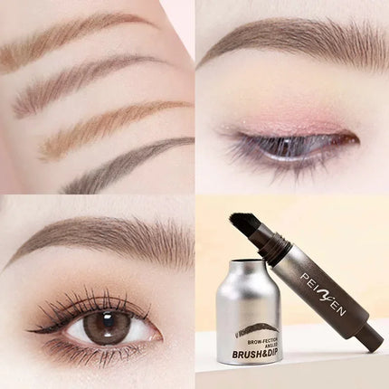 Eyebrow Pencil Angled Brush Quick Drying Angled Eye Brow Brush Waterproof Multifunctional Usage Hair-like Strokes Eyebrow Tint