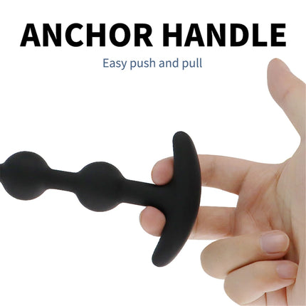 Soft Silicone Anal Plug Dildo Prostate Massage Long Butt Plug Vaginal Expansion Anus Dilator Masturbator Sex Toys For Women Men