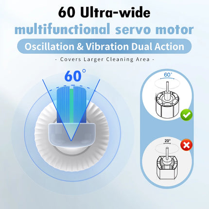 Sonic Electric Toothbrush Smart Ultrasonic Dental Teeth Whitening Rechargeable Adult Tooth Brush Sarmocare X300U with 6 Brushs
